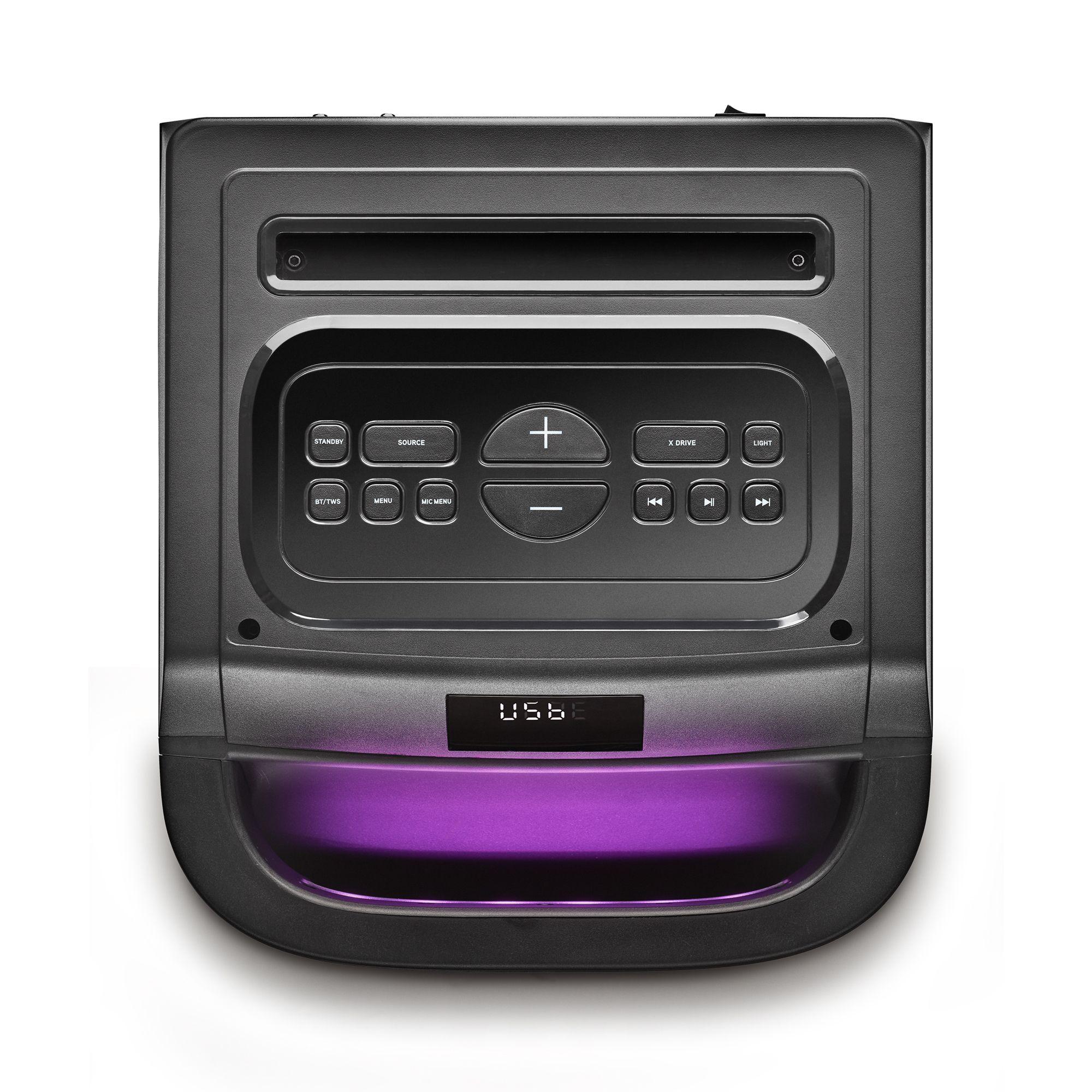 Coluna Portátil NGS WILD SPACE 2 (Sem fios - 400 W - Universal - Preto), miniatura 6