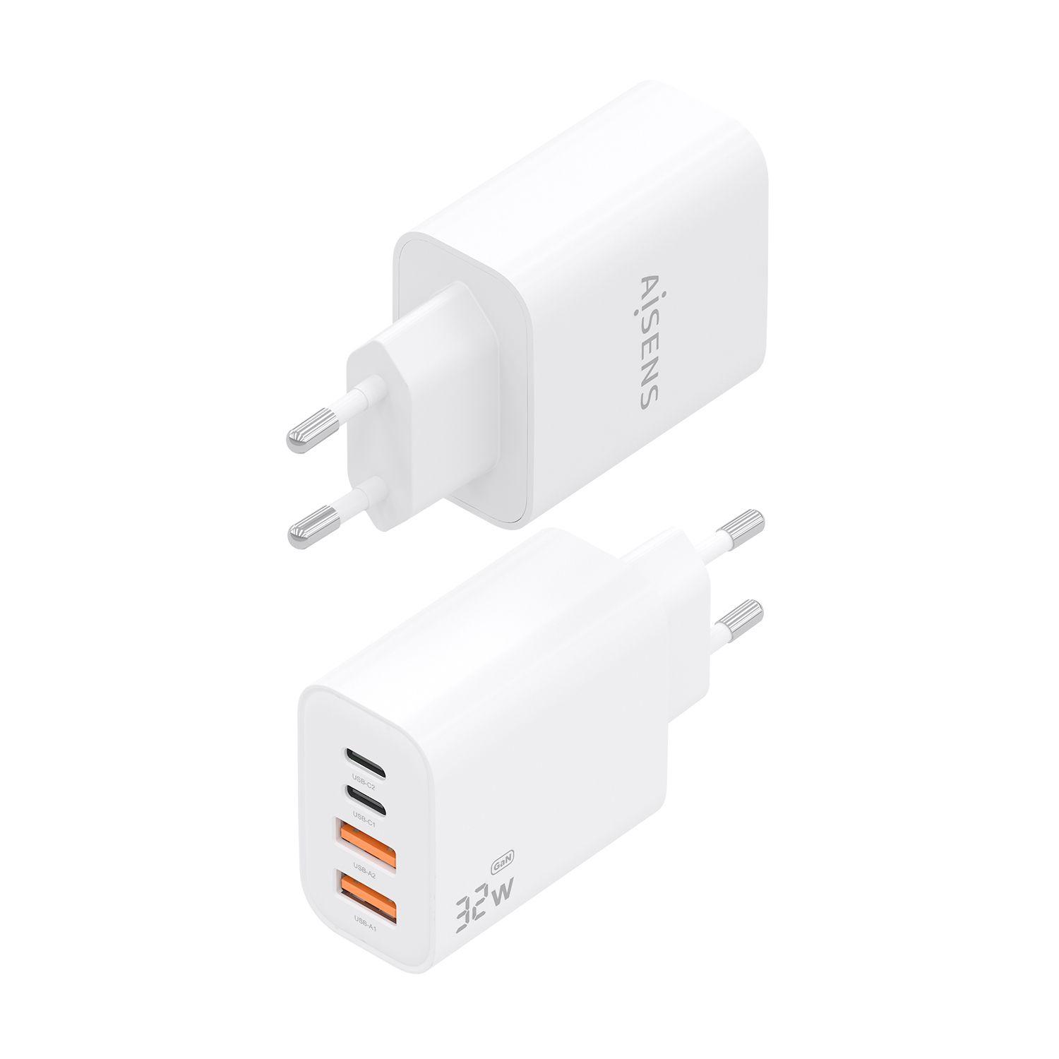 Carregador de Parede AISENS A110-1027 (20 W - Até 20 W - Branco), miniatura 3