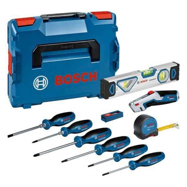 Conjunto de Chaves de Parafusos e Alicates BOSCH Professional 0615990N2R (Azul)