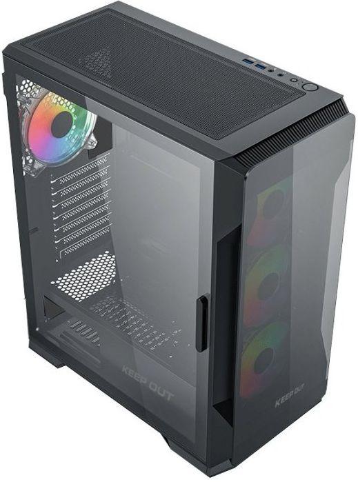 Caixa PC Gaming KEEP OUT XC-901 PRO (Preto) — miniatura 3