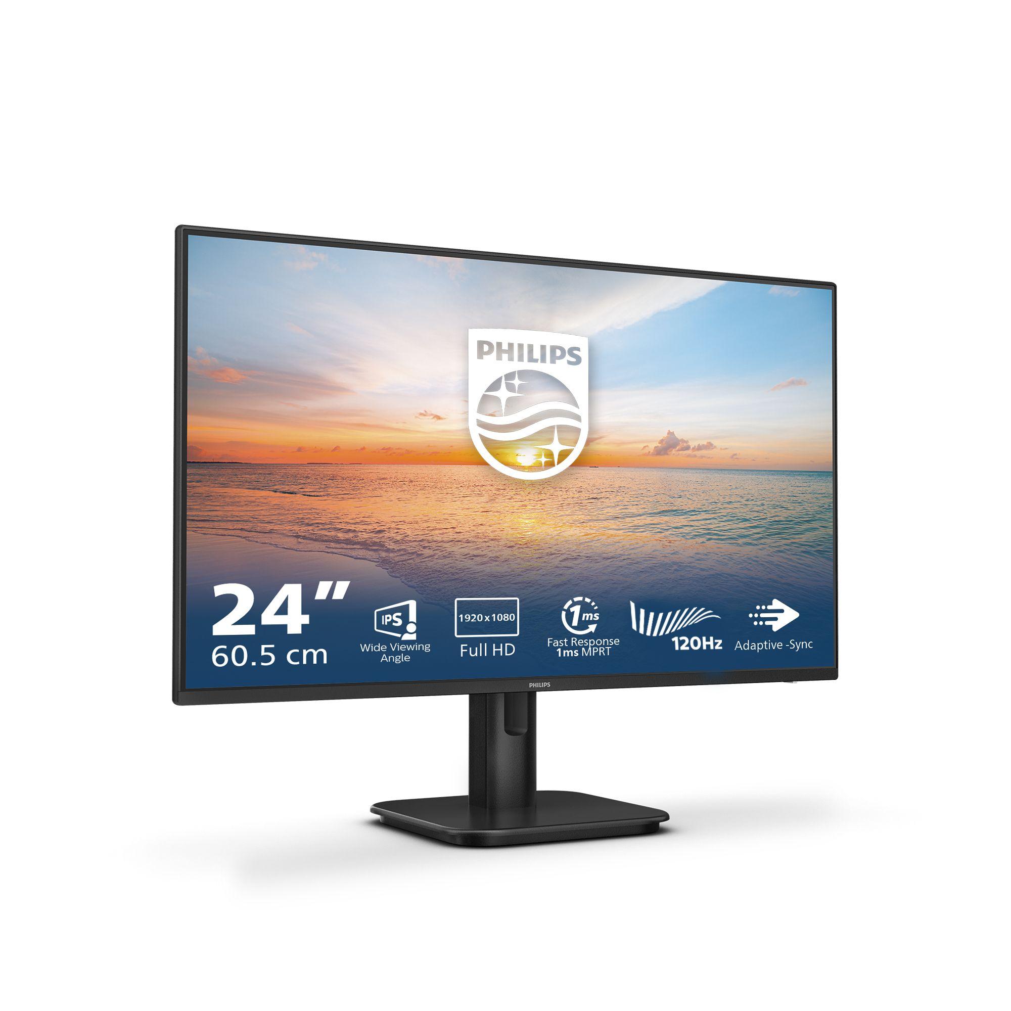 Monitor PHILIPS 24E1N1100A/00 (23,8" - IPS - 120 Hz - Preto) — miniatura 2