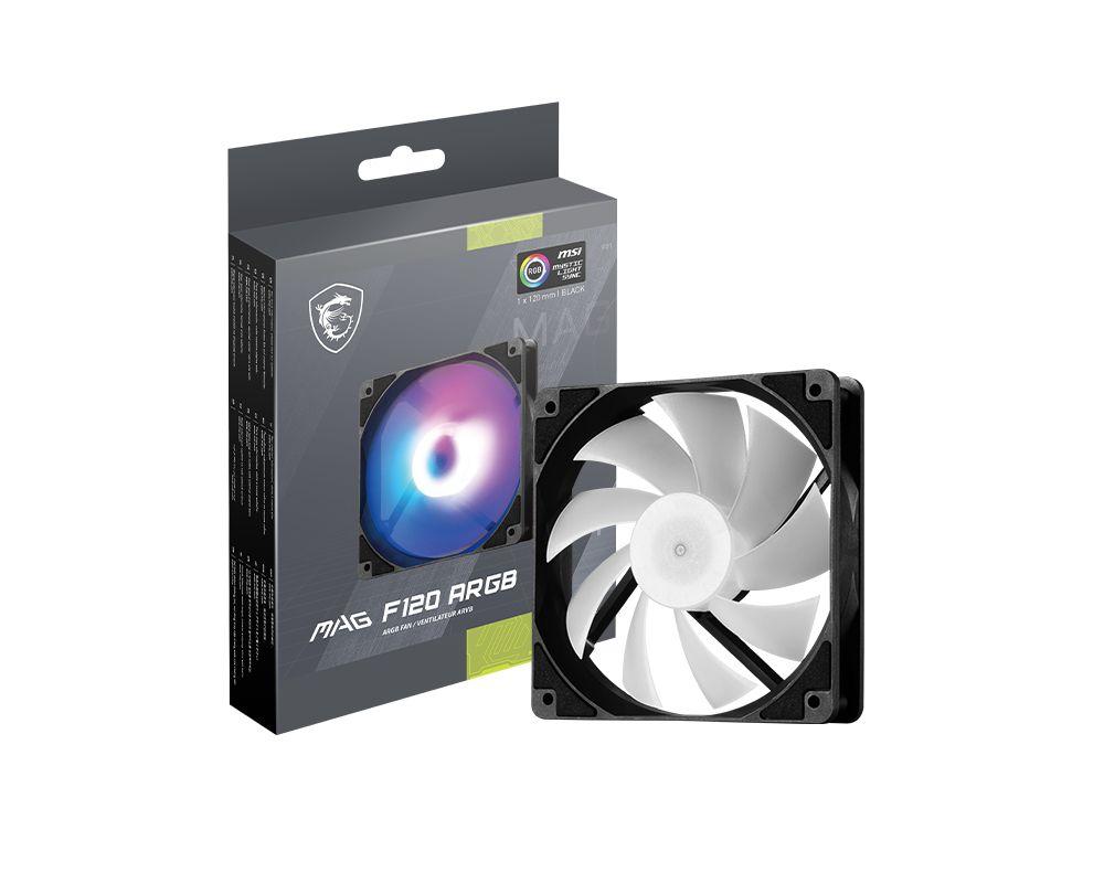 Ventoinha para Caixa de PC MSI MAG F120 ARGB-1B (Preto), miniatura 2
