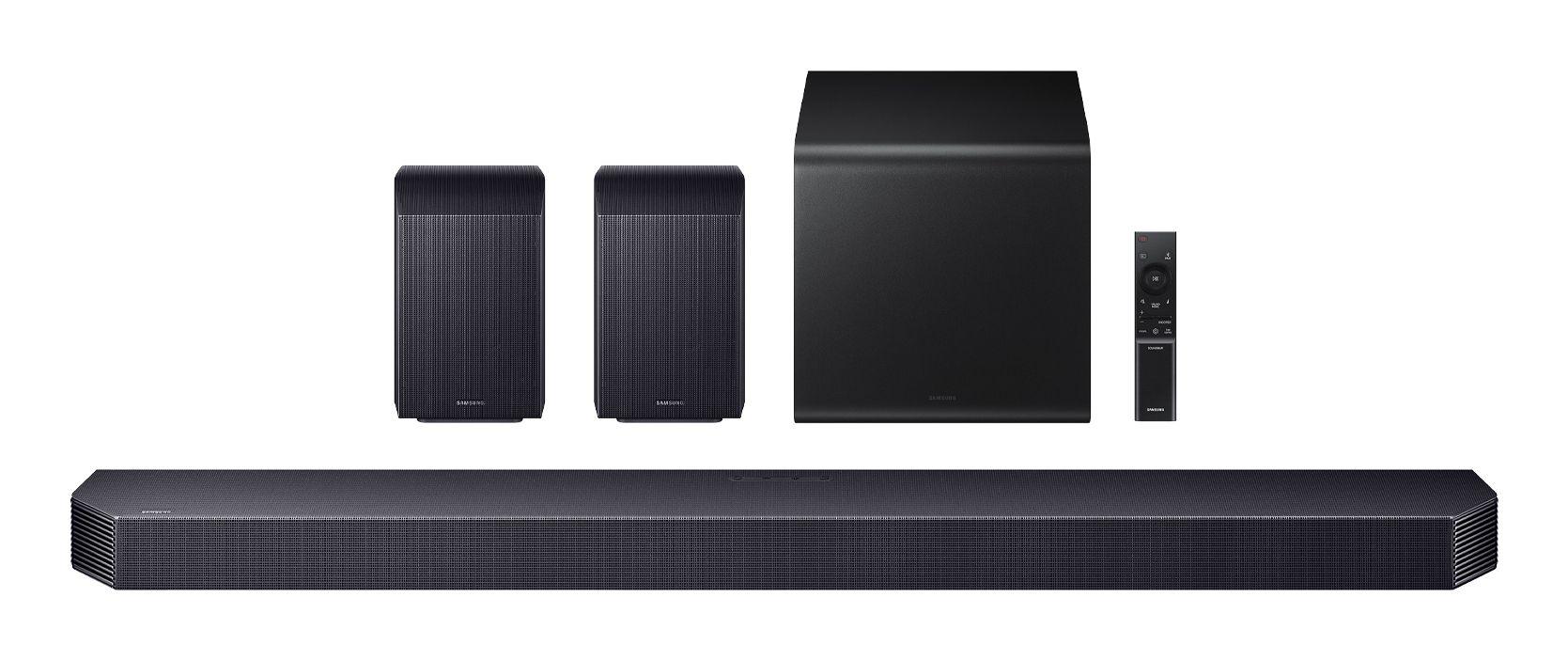 Soundbar SAMSUNG HW-Q930F (42 W - Sem fios - Preto)