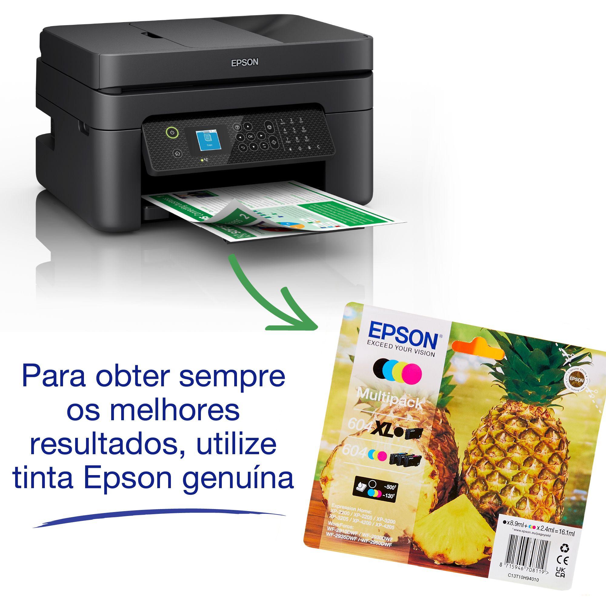 Impressora Multifunções EPSON WorkForce WF-2930DWF (A4 - Impressão a cores - 100 folhas - Preto) — miniatura 6