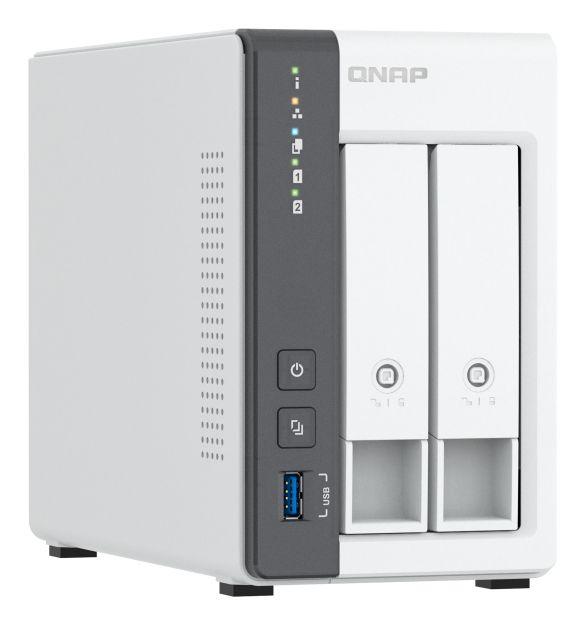 NAS QNAP TS-216G (SATA - 4 GB - 2 baias - Branco) — miniatura 3