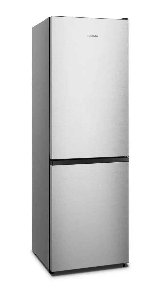 Frigorífico Combinado Independente HISENSE RB3N300NECA (304 L - 187,3x59,5x59 cm - 187 cm - Cinzento/Inox) — miniatura 2