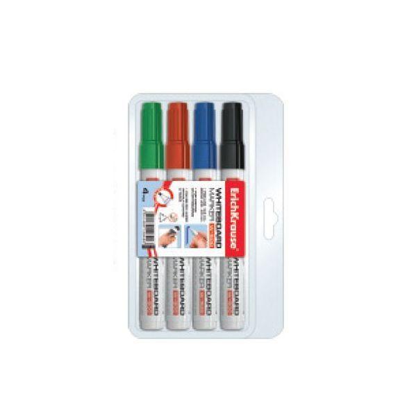Marcadores para Quadro Branco ERICHKRAUSE W-500 (Azul, preto, vermelho e verde), miniatura 2