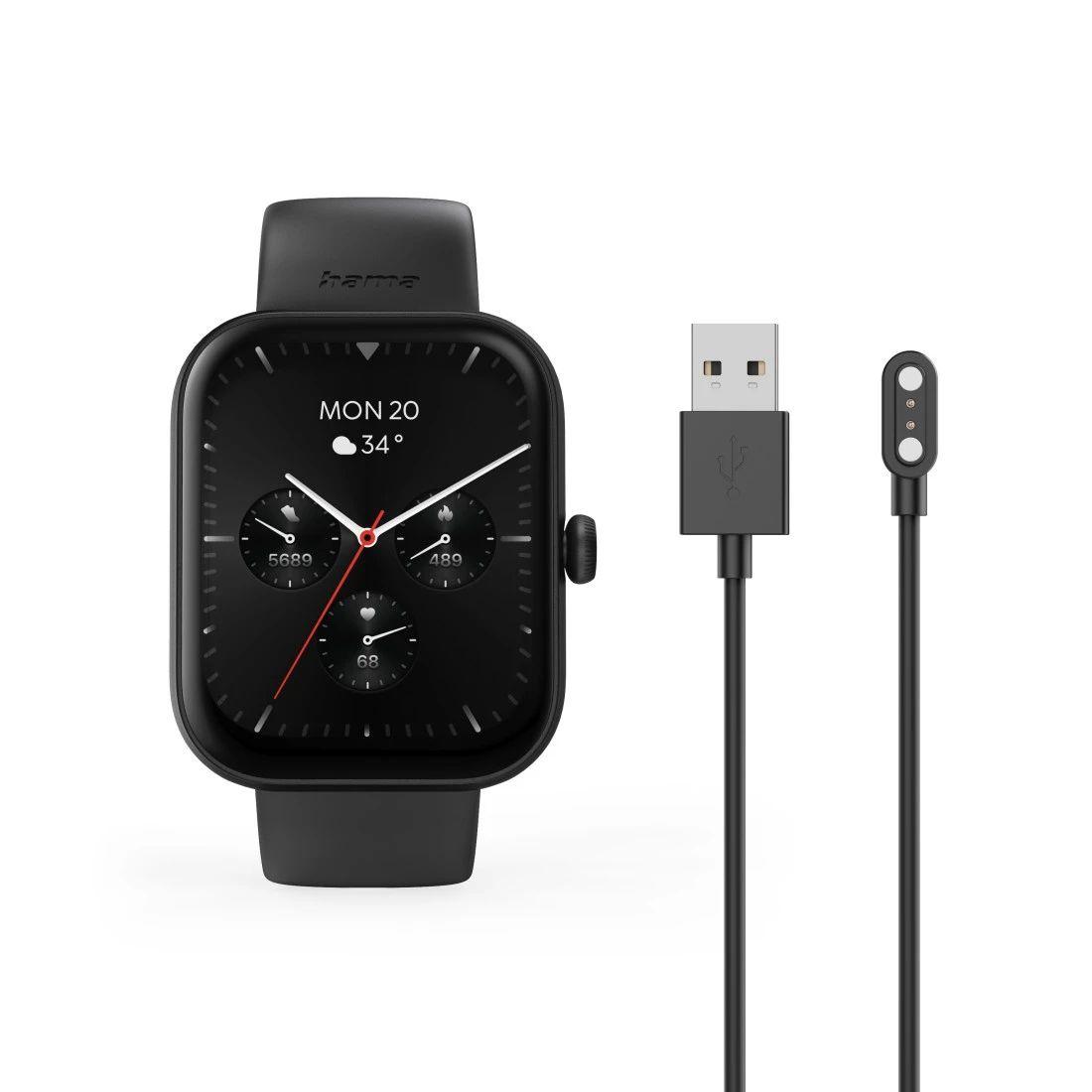 Smartwatch HAMA 00178614 Fit Watch 5000 (1,65" TFT - IP68 - Preto) — miniatura 7