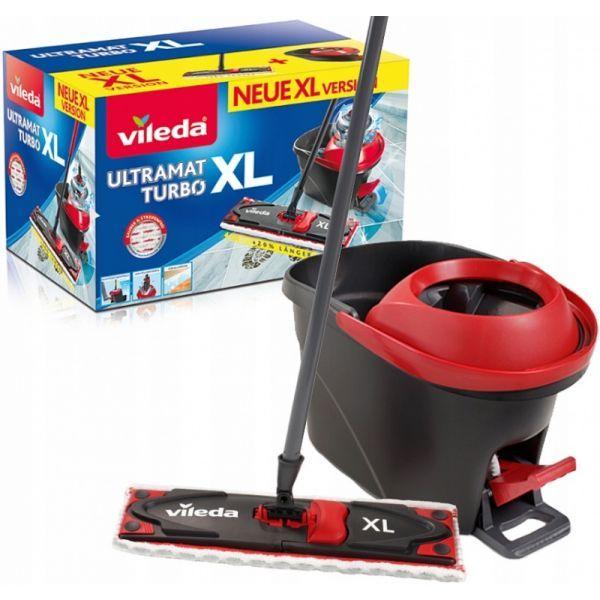 Esfregona VILEDA Ultramax Turbo XL (Preto/Vermelho), miniatura 2