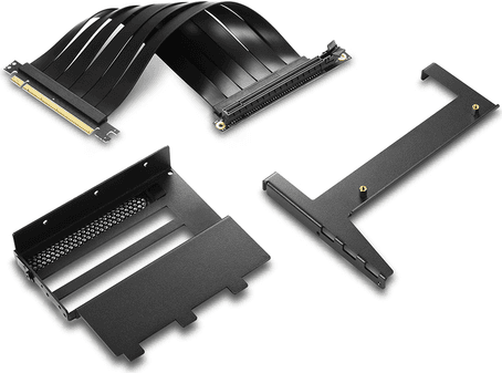 Suporte para Placa Gráfica SHARKOON AGC Kit for REV300 (Metal - Preto)