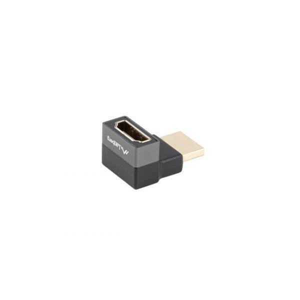 Adaptador HDMI LANBERG AD-HDMI-08 (240 Hz - HDMI Type A - Preto/Prateado), miniatura 2