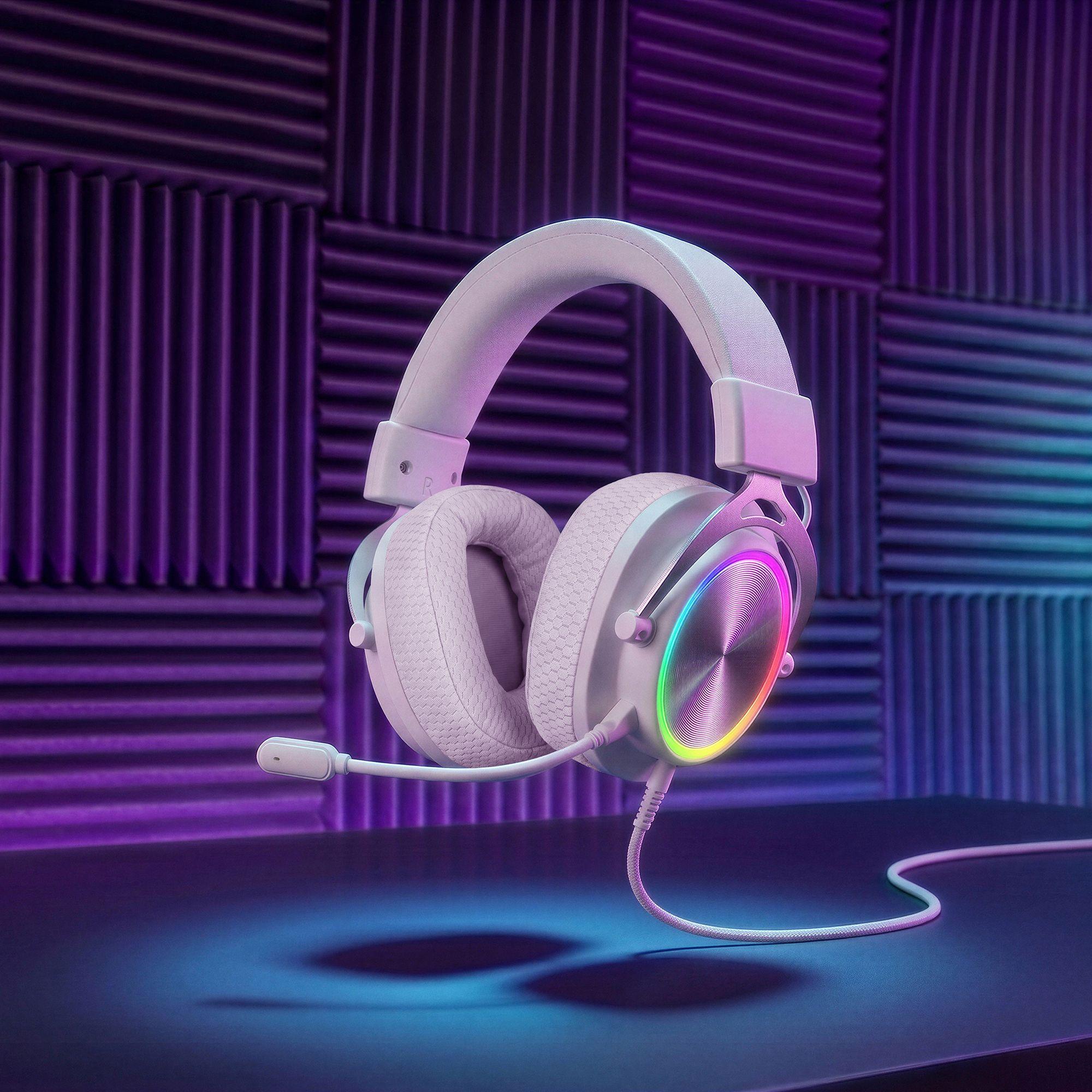 Headset Gaming MARS GAMING MH-FORGE (Branco), miniatura 5