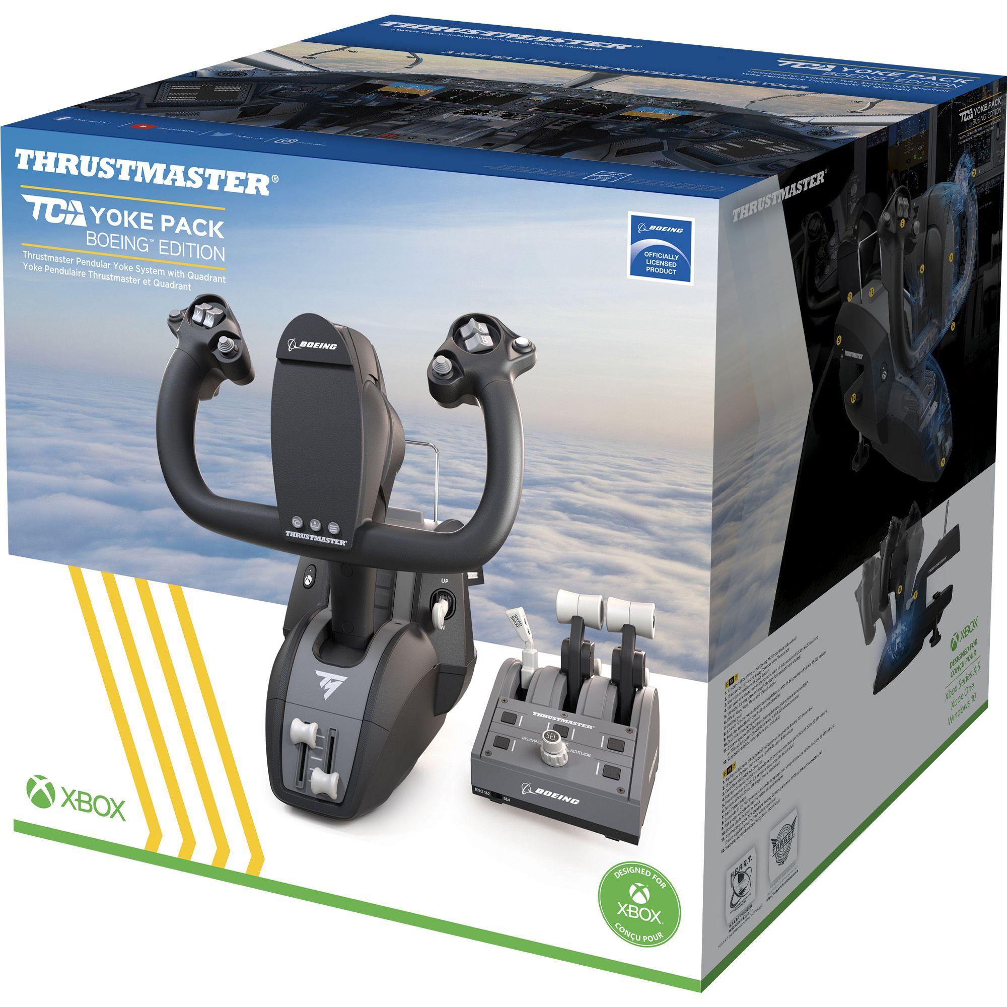 Joystick de Simulação de Voo THRUSTMASTER TCA Yoke Pack Boeing Edition (USB Type-C para USB Type-A - Com fios - Preto e Cinzento) — miniatura 6