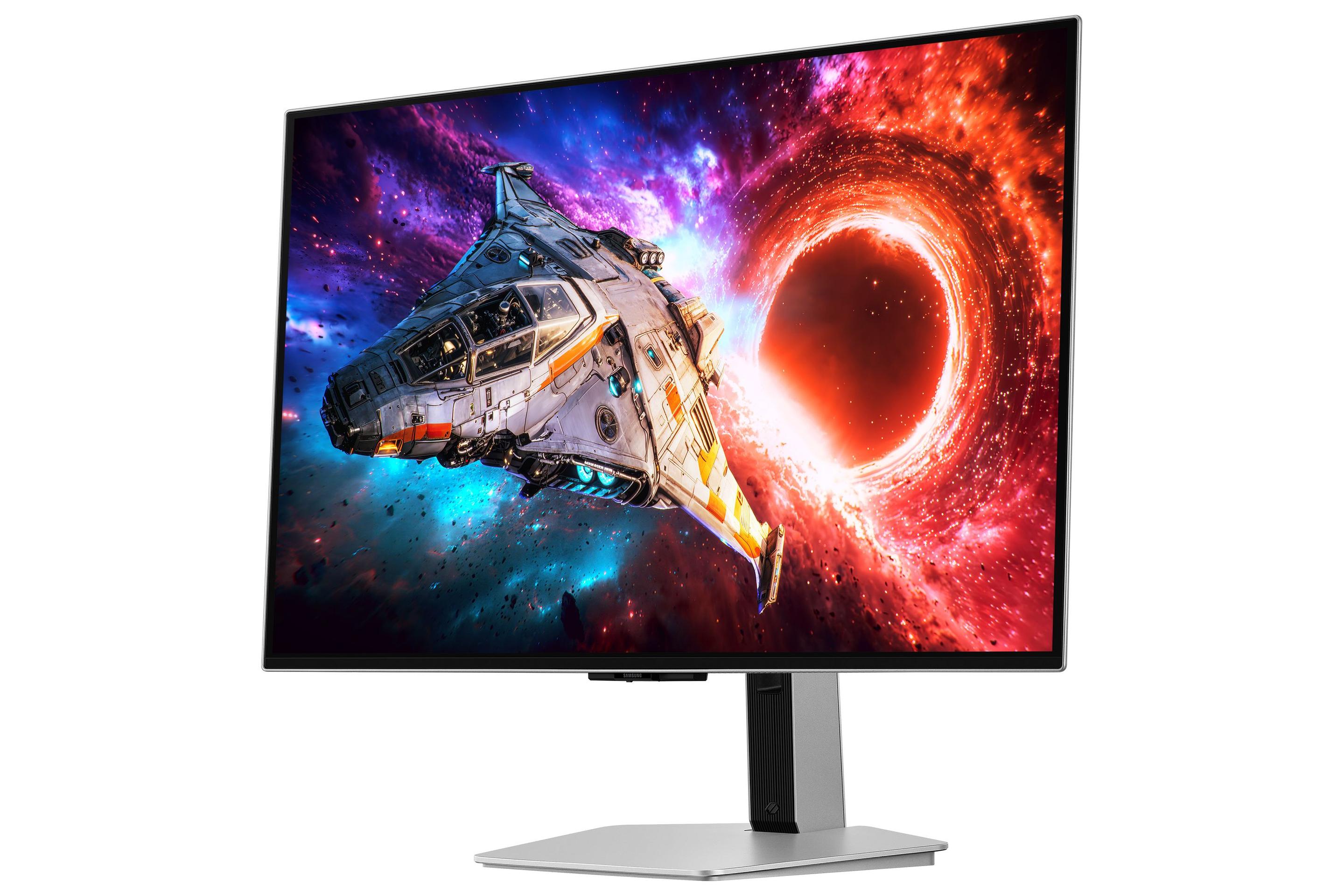 Monitor SAMSUNG Odyssey OLED G8 S32HG800SUX (32" - OLED - 240 Hz - Prateado) — miniatura 3