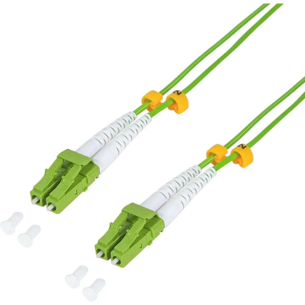 Cabo de Fibra Ótica LOGILINK FP5LC00 (LC/UPC para LC/UPC - OM5 0,5 m - Verde), miniatura 2