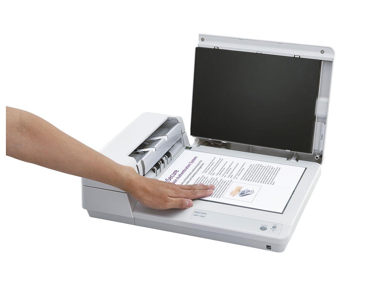 Scanner de Mesa e ADF RICOH SP-1425 (USB 1.1, USB 2.0 - Branco) — miniatura 3