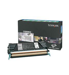 Toner LEXMARK C5200KS (1500 páginas - Lexmark C520n, C530dn e C530n - Preto)