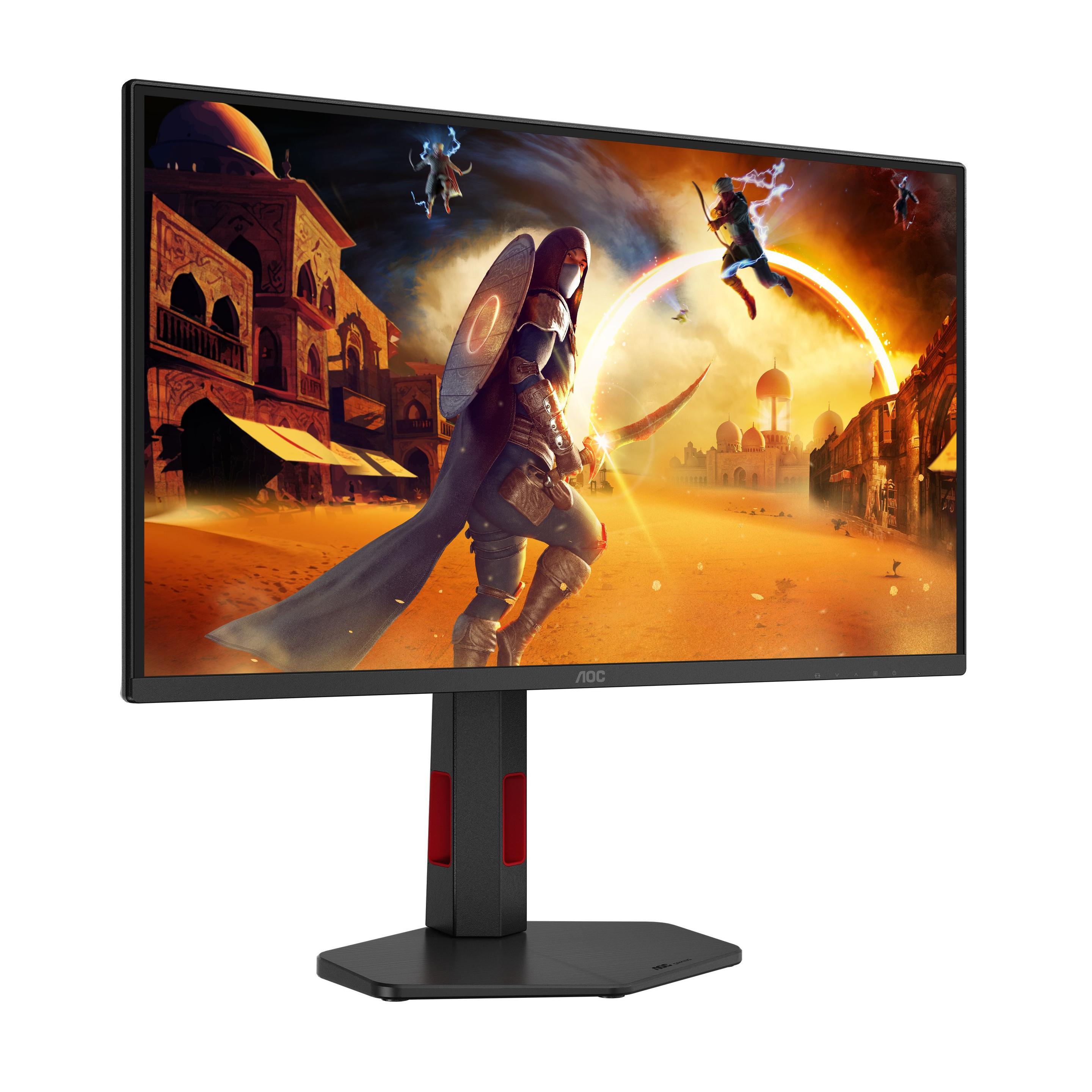 Monitor AOC Q25G4SR (24,5" - Fast IPS - 300 Hz - Preto e Vermelho) — miniatura 8