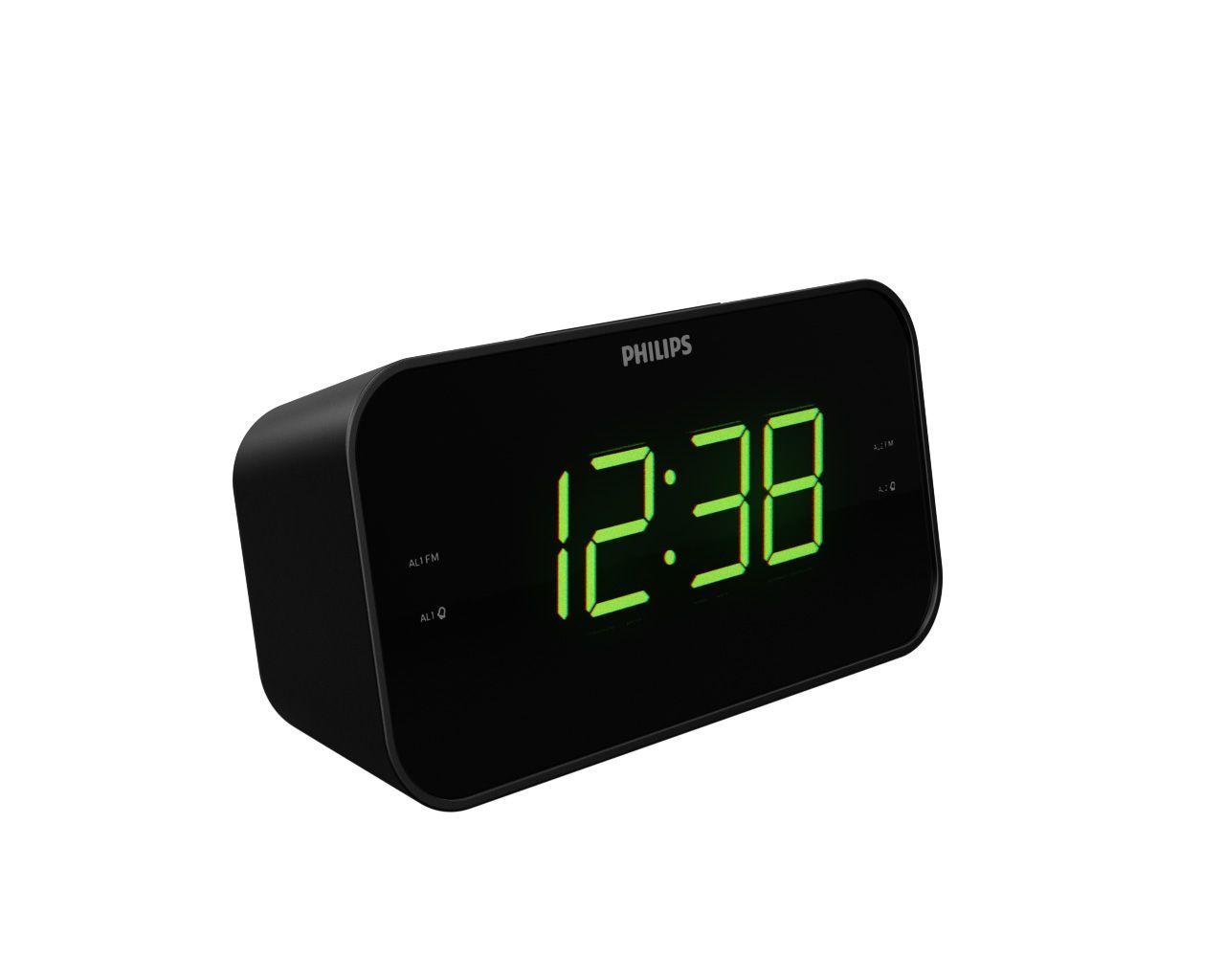 Rádio Despertador PHILIPS TAR3306/12 (3 W - Preto) — miniatura 3