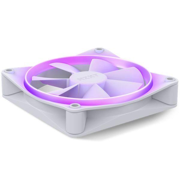 Ventoinha NZXT F120 RGB Triple Pack RF-R12TF-W1 (Plástico e borracha - RGB multicolor - 2,16 W - Branco), miniatura 5