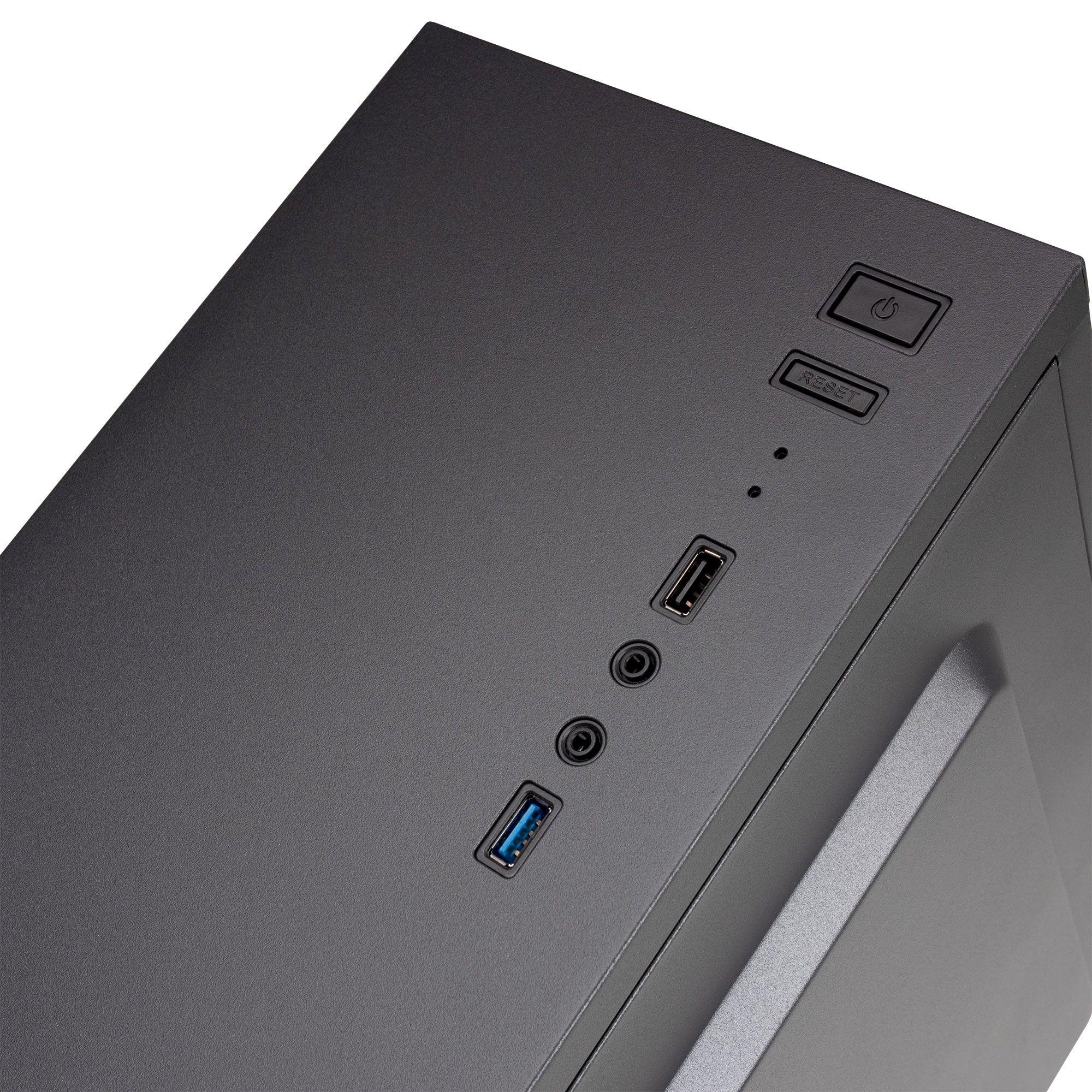 Caixa PC MARS GAMING MC100 (ATX, micro ATX, Mini-ITX - 2.5" - Mini-ITX, ATX - Preto) — miniatura 6