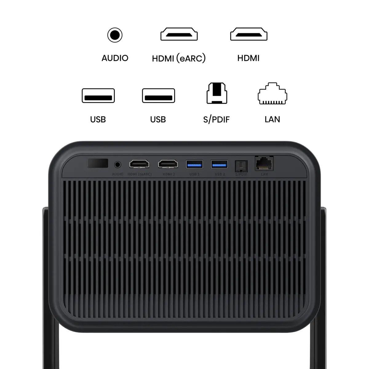 Projetor HISENSE C3 (UHD 4K - 65 a 300 polegadas - VIDAA U9 - Prateado) — miniatura 7