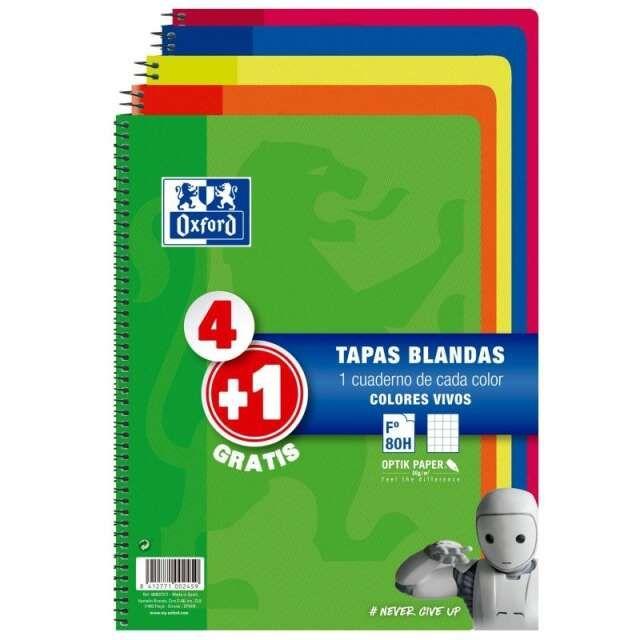 Caderno Espiral OXFORD CN4M (Cores sortidas)