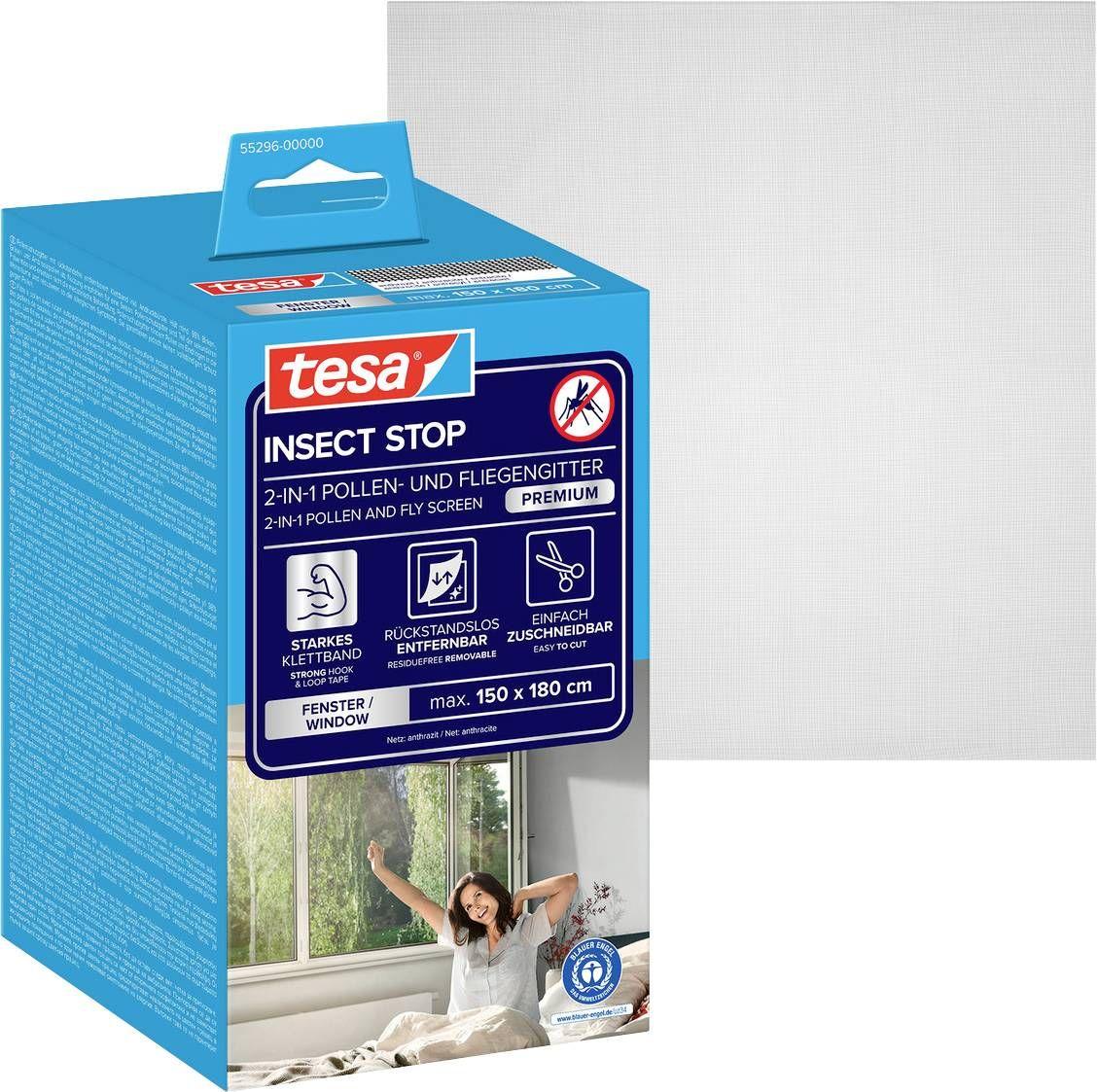 Rede Anti-Pólen para Janela TESA 55296-00000-00 (Antracite), miniatura 2