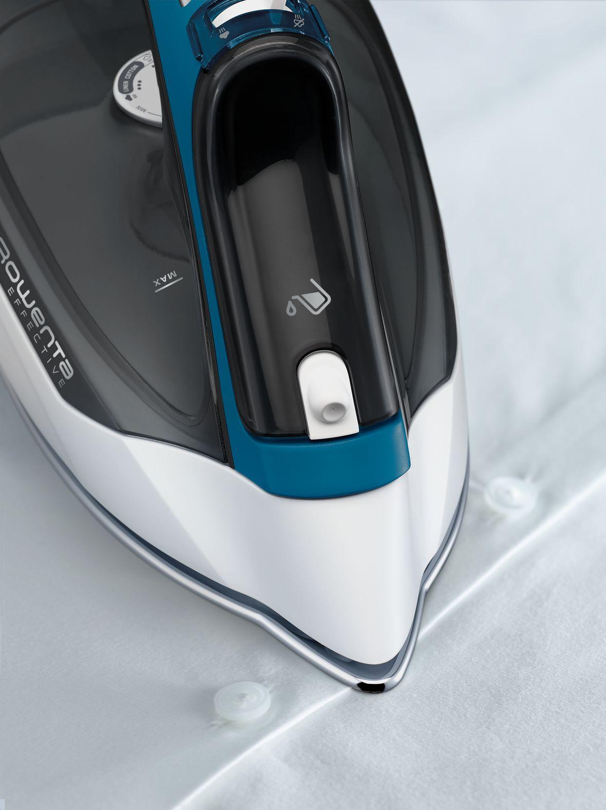 Ferro de Engomar ROWENTA DX1550D1 (2200 W - 0,25 l - Base em aço inoxidável - Azul), miniatura 10