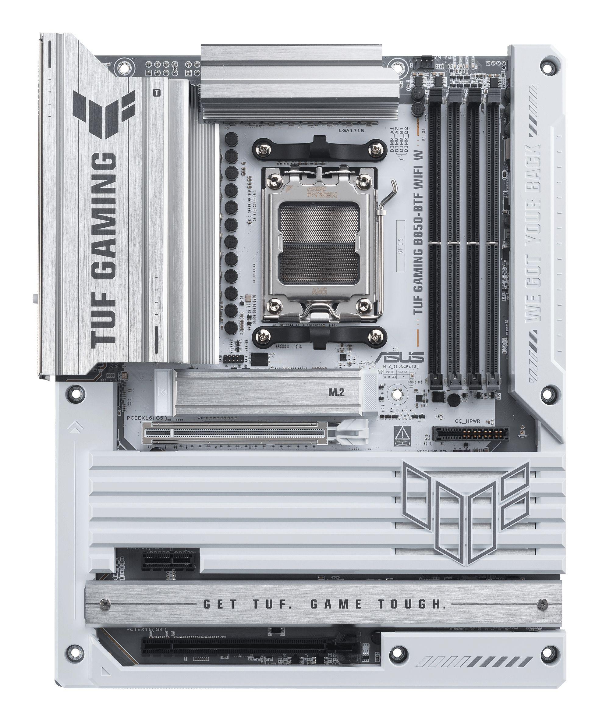 Motherboard ASUS TUF GAMING B850-BTF WIFI W (AM5 - ATX - Duplo canal - Branco), miniatura 3