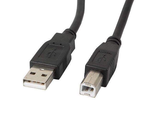 Cabo USB LANBERG CA-USBA-11CC-0030-BK (3 m - Preto)
