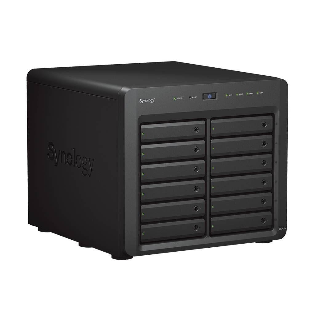 NAS SYNOLOGY DiskStation DS2422+ (4 GB - 12 baias - Preto) — miniatura 4