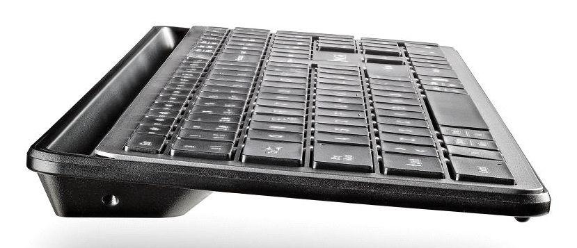 Conjunto de Teclado e Rato NGS Eclipse Kit (Inglês - Tamanho completo - RF Wireless + Bluetooth - Cinzento) — miniatura 4