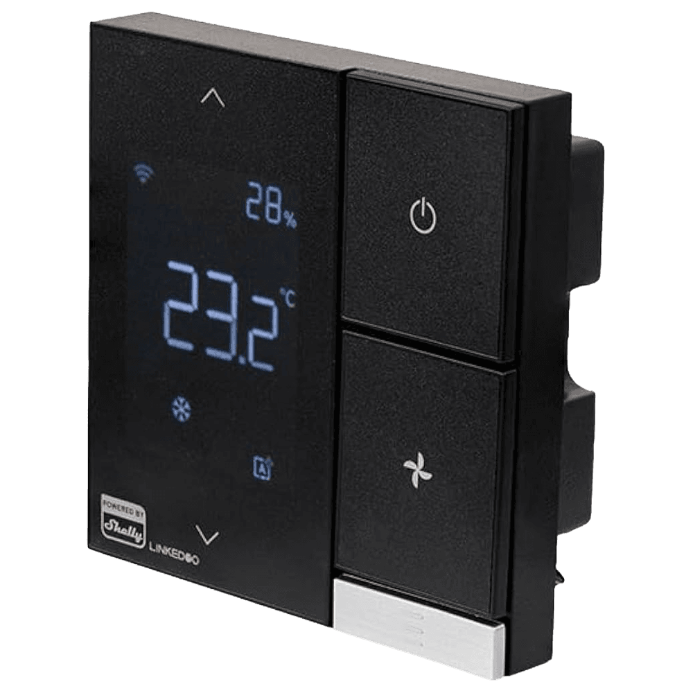 Termóstato Inteligente LINKEDGO Smart HVAC (Plástico - Preto)