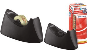 Desenrolador de Fita Adesiva TESA Easy Cut Curve (Plástico - 10 x 19 mm - Preto)