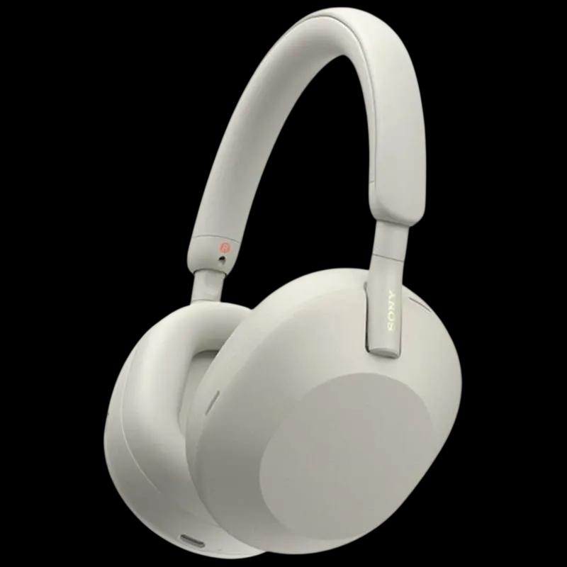 Auscultadores SONY WH-1000XM5S (Binaural - Com fios e sem fios - Supra-aural - Prateado)