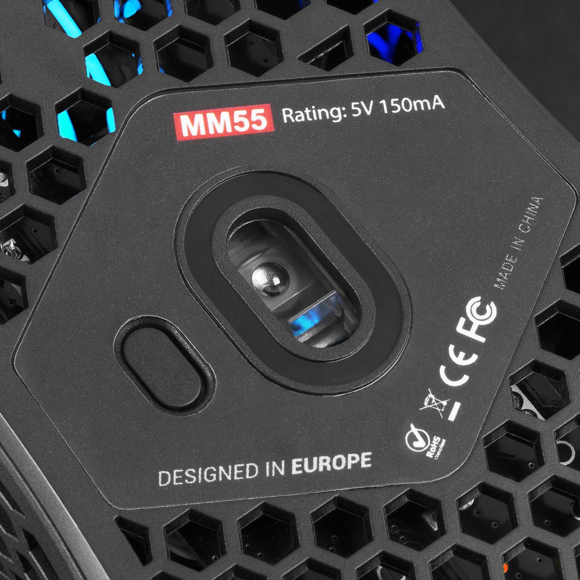 Rato Gaming MARS GAMING MM55 (Mão direita - 12800 DPI - Ótico - Preto), miniatura 6