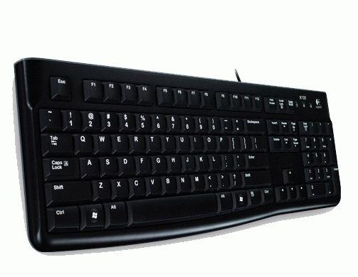 Teclado LOGITECH K120 (Húngaro - USB - Com fios - Preto), miniatura 2