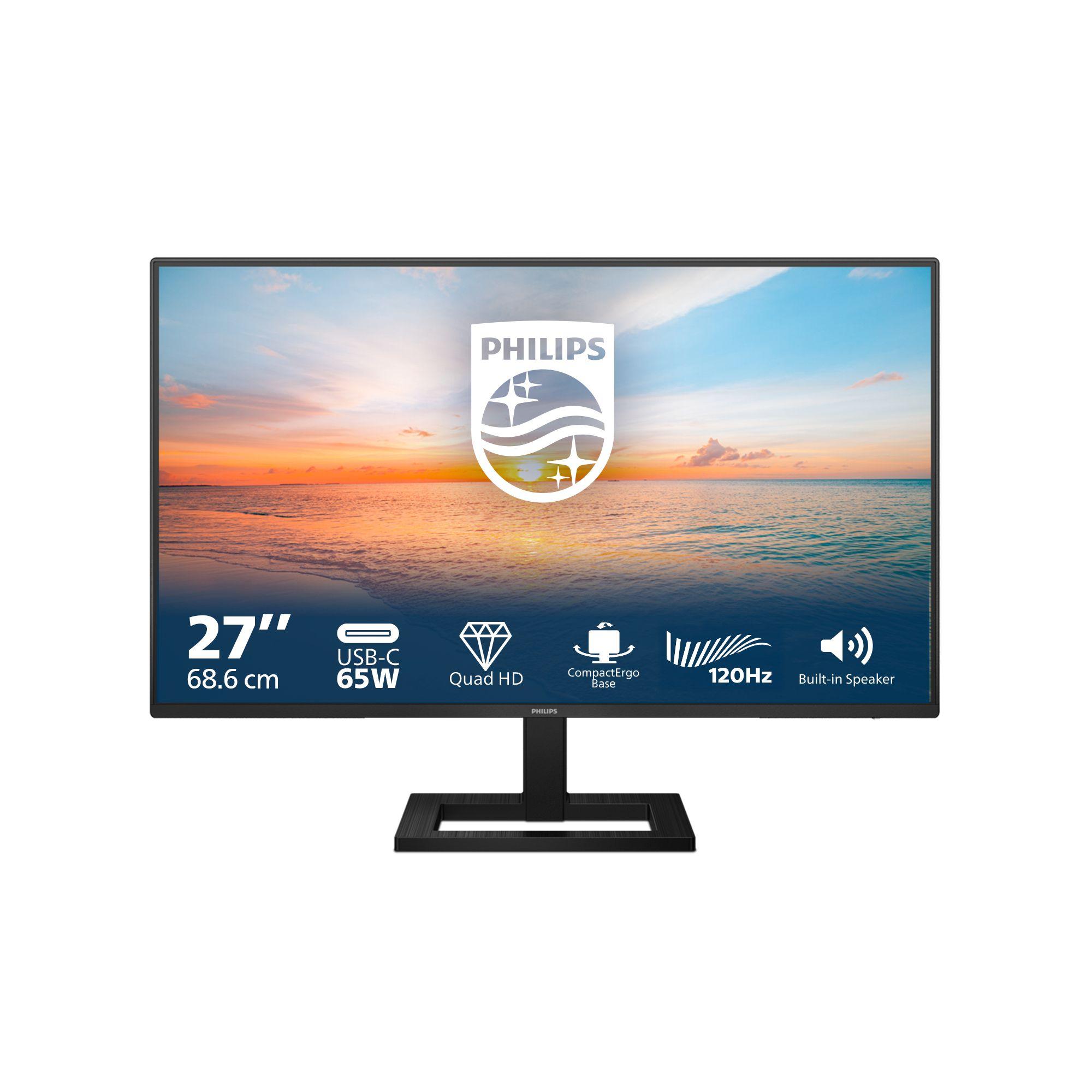 Monitor PHILIPS 27E1N1600AE/00 (27" - IPS - 100 Hz - Preto)