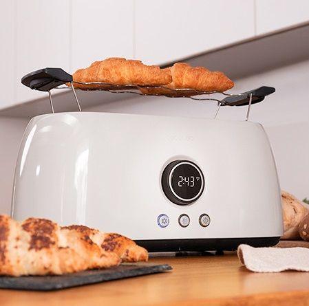 Torradeira CECOTEC ClassicToast 15000 (1500 W - 4 fatias - Altura 19 cm - Bege) — miniatura 3