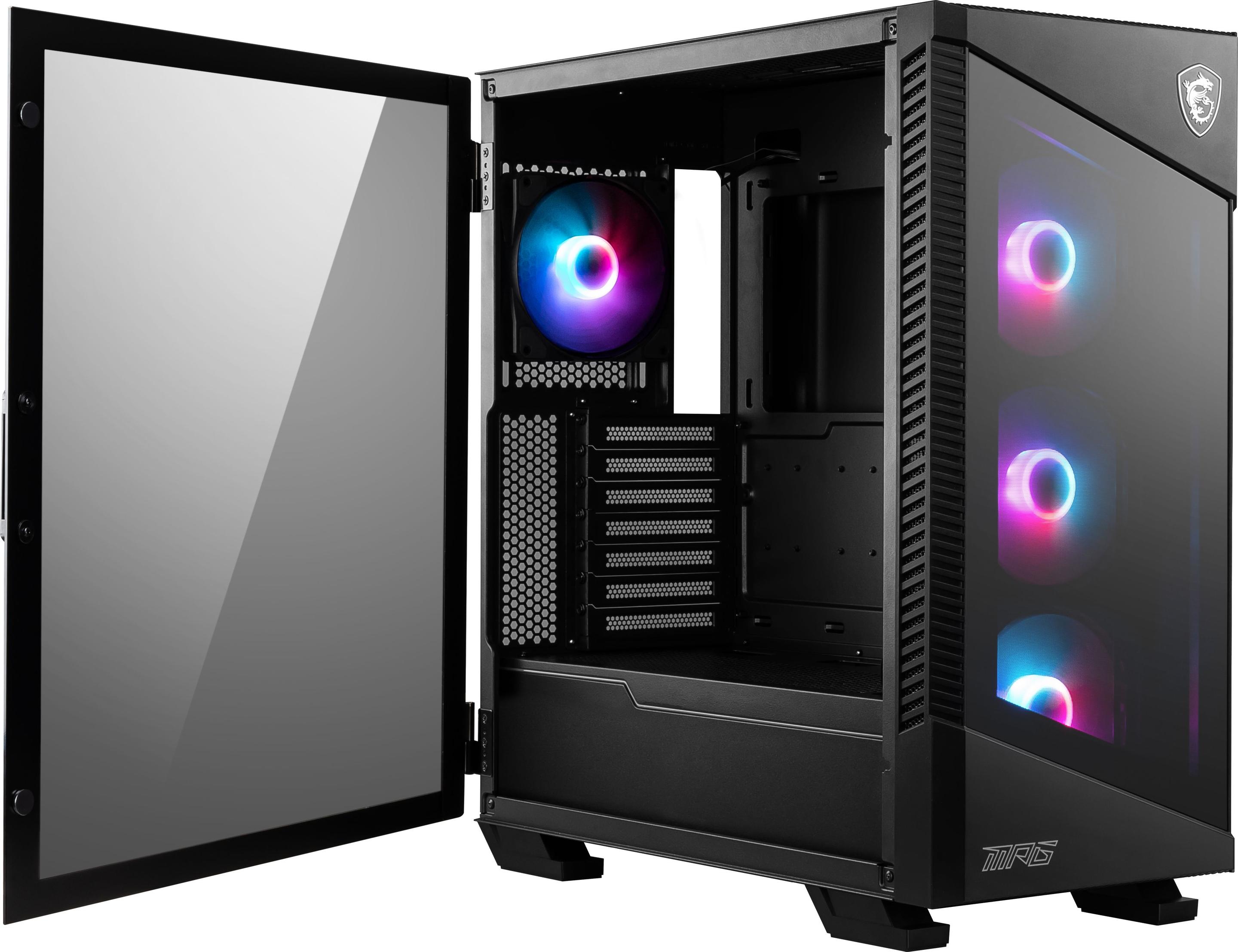 Caixa PC MSI MPG VELOX 100R (Midi Tower - ATX, micro-ATX, Mini-ITX - 17,5 cm - Preto) — miniatura 4