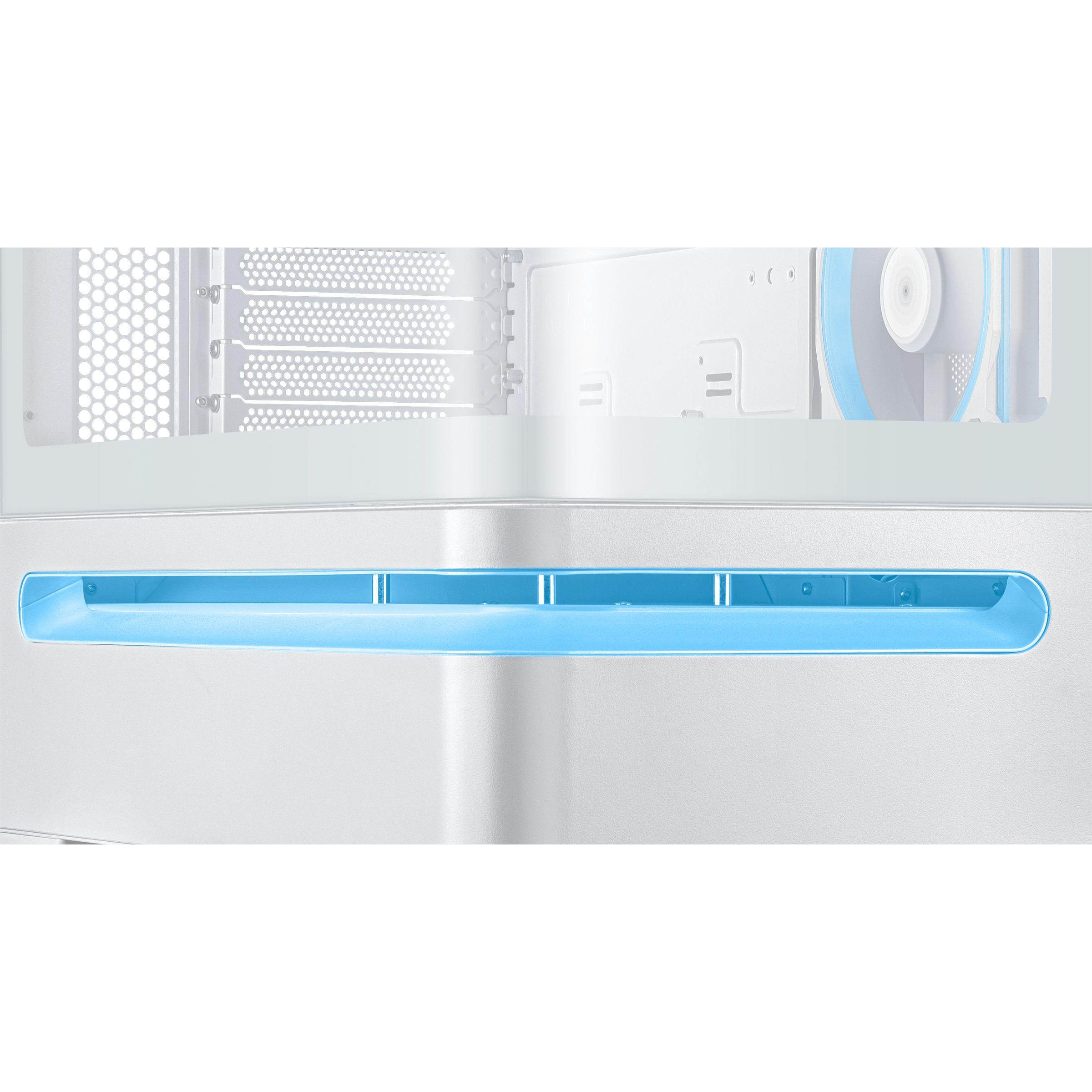 Caixa PC ASUS PRIME AP202 ARGB (micro ATX, Mini-ITX - Mini Tower - Micro-ATX, Mini-ITX - Branco) — miniatura 10