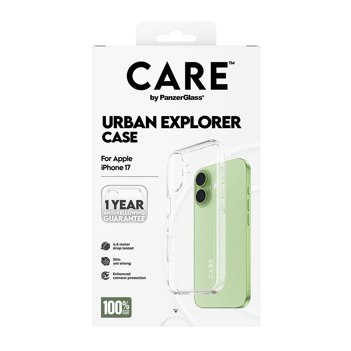 Capa para Telemóvel PANZERGLASS CARE by Urban Explorer (Apple iPhone 17 - Apple - Transparente), miniatura 3