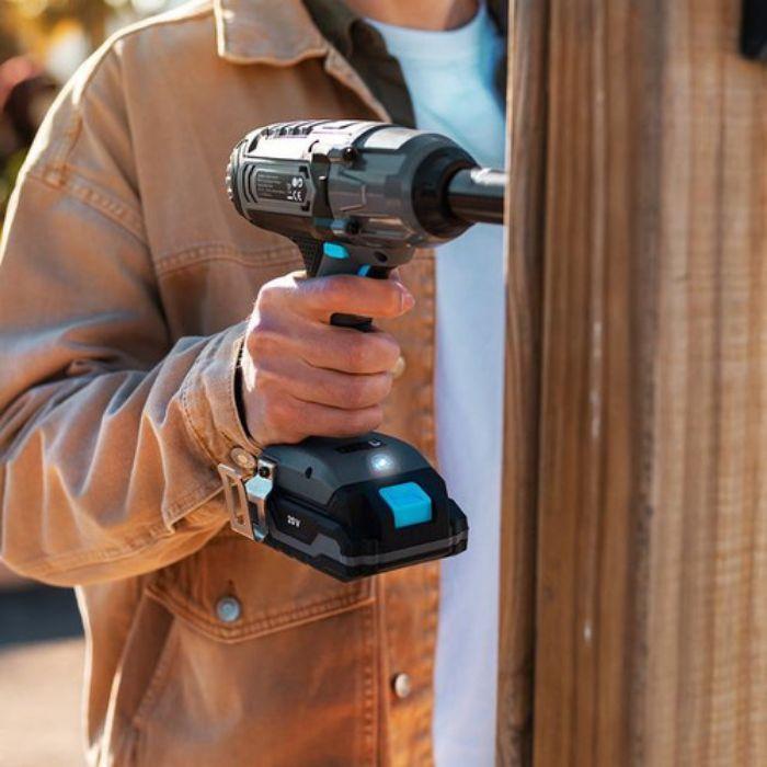 Chave de Impacto CECOTEC CecoRaptor Perfect Impact 2020 Ultra (20 V - Bateria - Preto, Azul e Cinzento) — miniatura 5