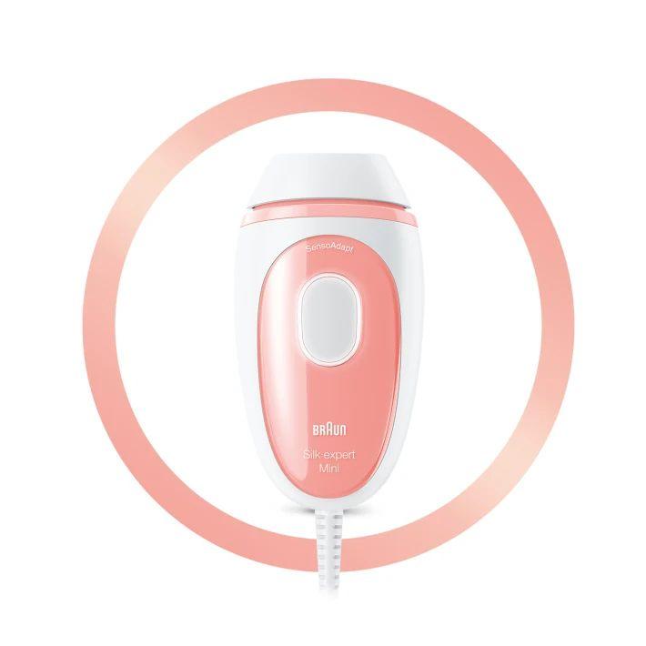 Depiladora BRAUN Silk-expert Mini PL1000 (Rosa e Branco)