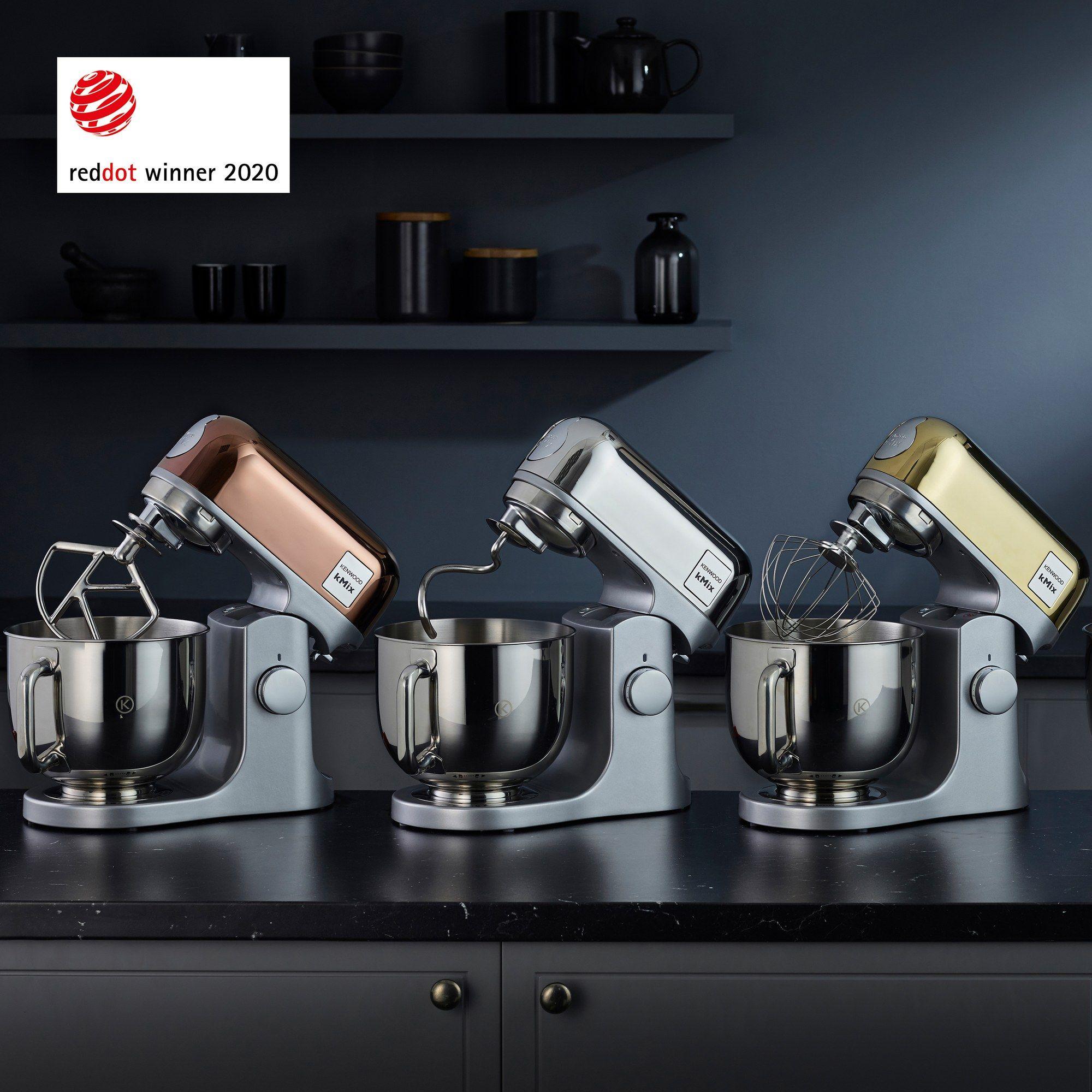 Batedeira KENWOOD KMX760ACH (1000 W - 5 L - Altura 35,5 cm - Cromado/Cinzento), miniatura 4