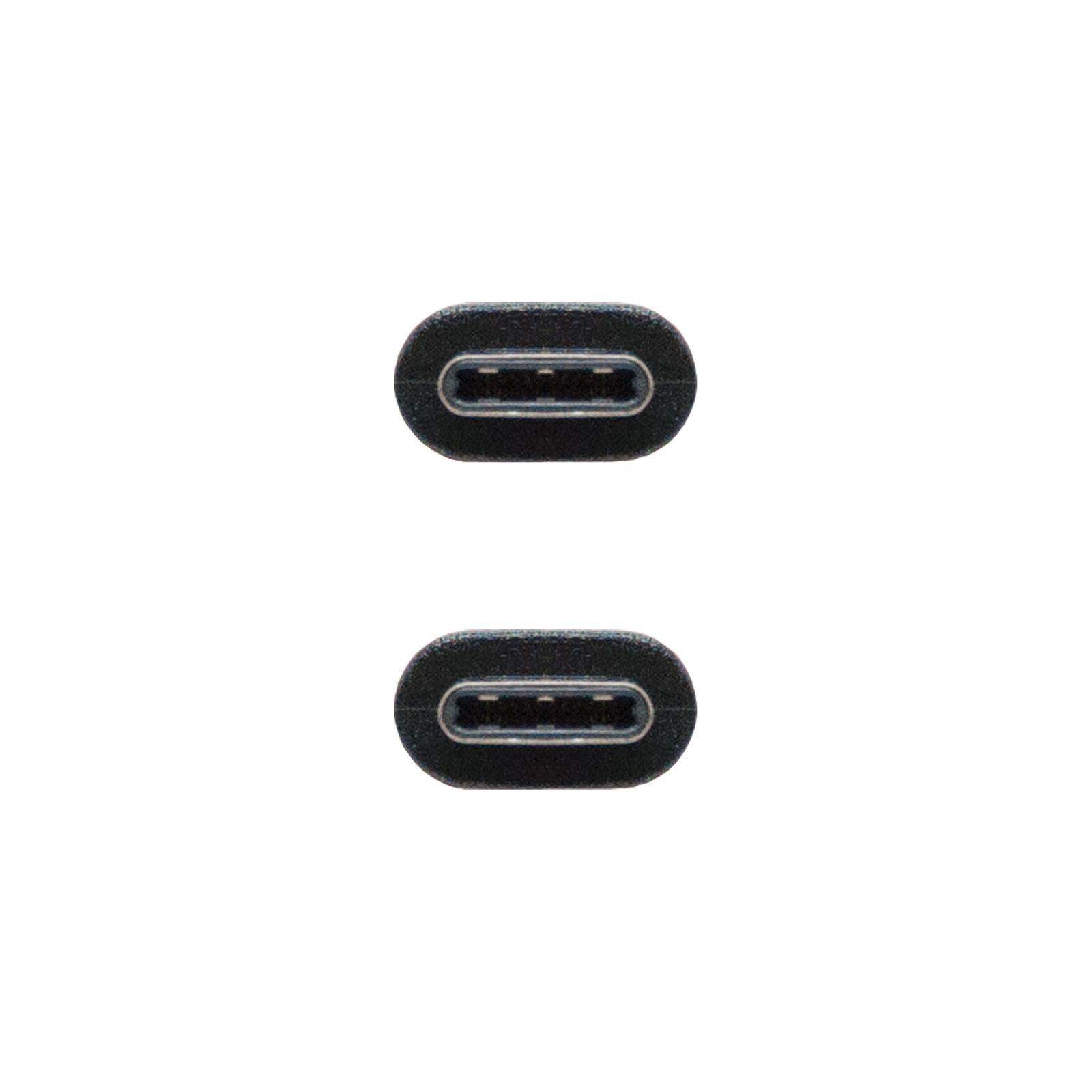 Cabo USB NANOCABLE 10.01.2301 (1 m - USB C - Preto) — miniatura 3
