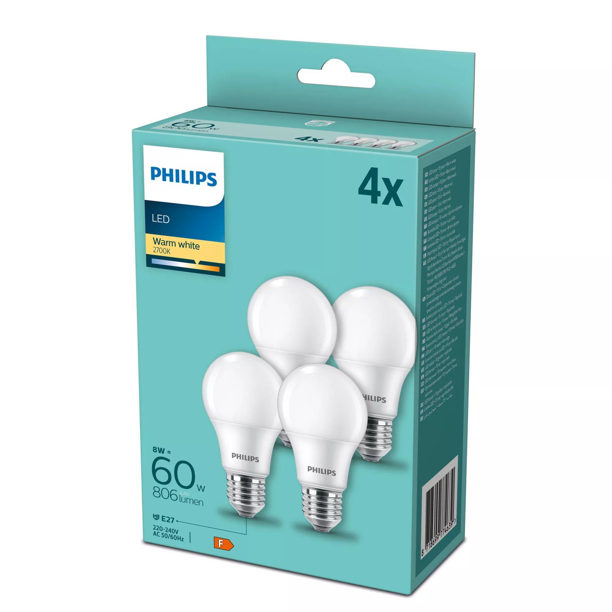 Lâmpada LED PHILIPS 929002306204 (Plástico - Branco quente) — miniatura 2