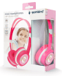 Auscultadores GEMBIRD MHP-JR-PK (Binaural - Com fios - Circum-aural - Rosa)