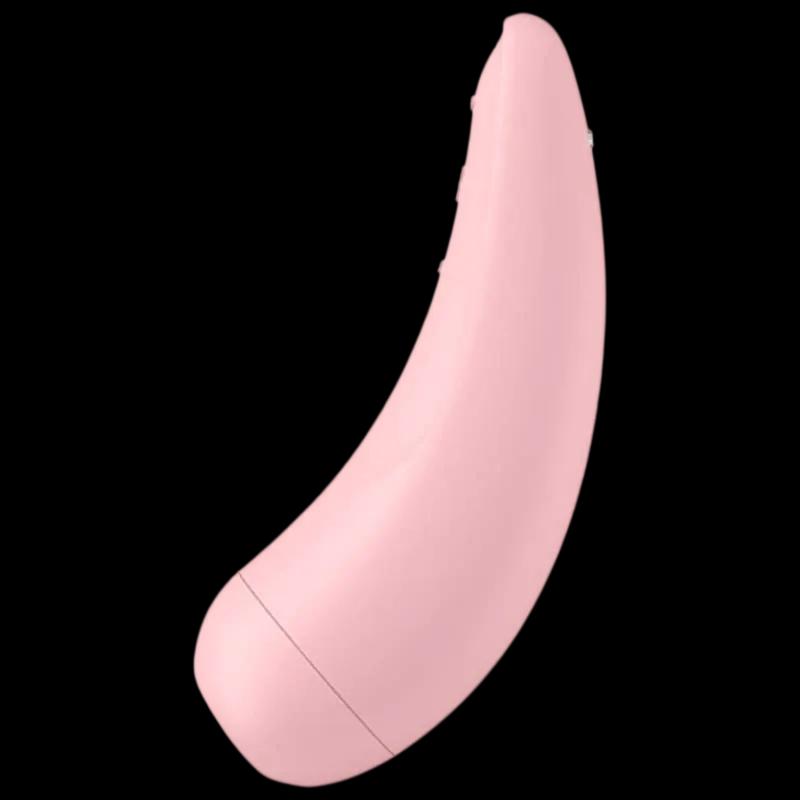 Estimulador Íntimo SATISFYER Curvy 2+ (Plástico, Silicona - Rosa)